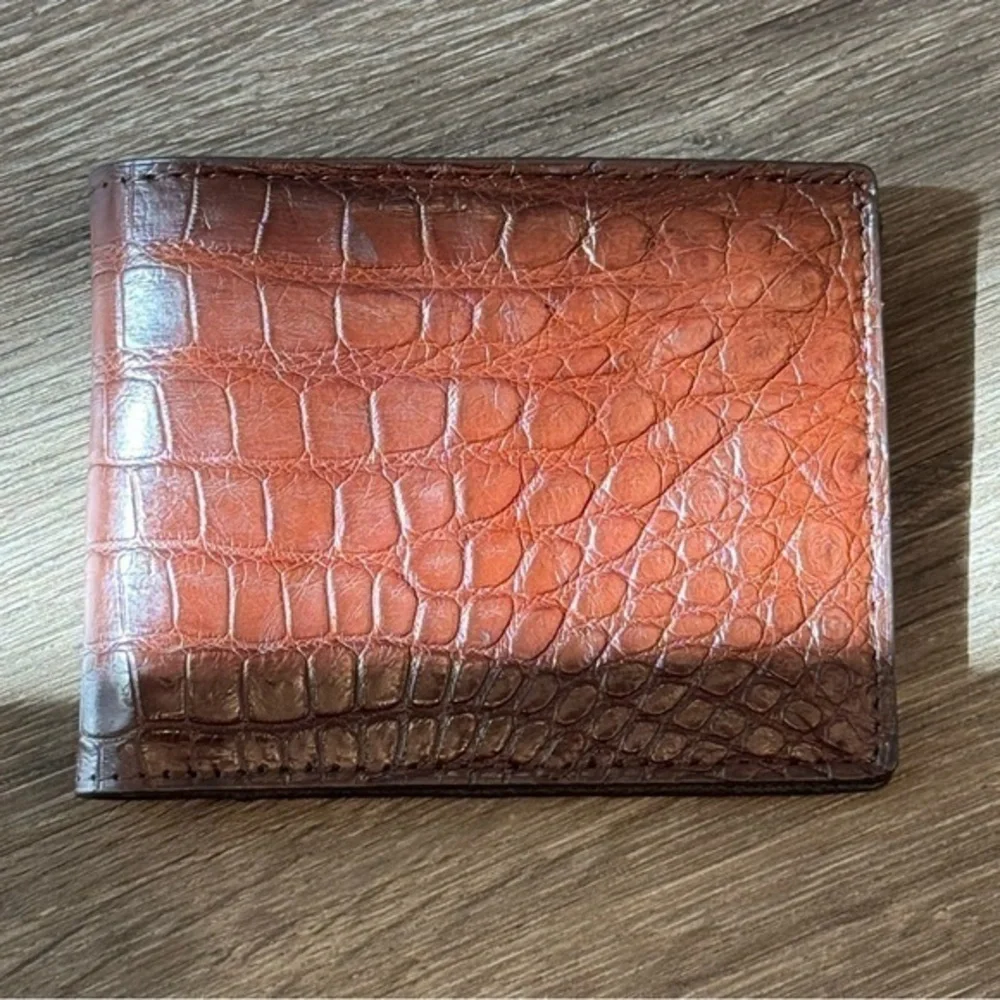 Genuine Croc Leather Wallet